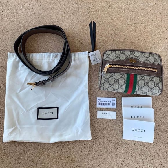 Ophidia GG supreme Gucci Belt Bag size 105XL - Picture 15 of 15
